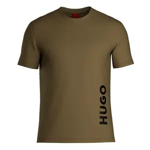 Футболка с коротким рукавом HUGO Relaxed 10250129 01, зеленый