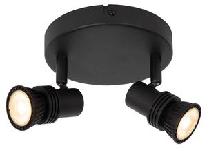 Потолочный светильник Lucide KIANTI, черный - сталь - 15 x 12 x 15 см