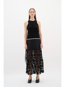 InWear Блузка без рукавов SaccoIW Classic fit, черная