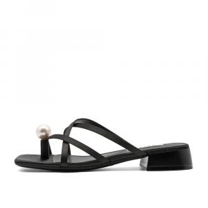 Устойчивые к истиранию противоскользящие шлепанцы женские черные, розовые, зеленые BELLE, коричневые 2.0