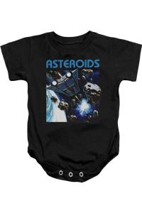 Детский комбинезон Atari 2600 Asteroids Gildan, черный