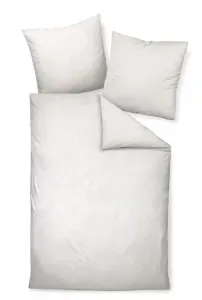 Комплект постельного белья Janine Design из тонкой фланели, дизайн DAVOS 6505, цвет опаловый серый-8, размер 155x200 + 80x80 см Original Janine