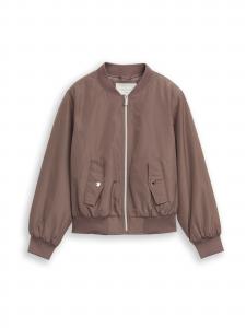 TOM TAILOR Куртка для межсезонья в коричневом цвете