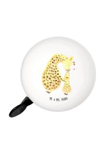 Mr. & Mrs. Panda Детский велосипедный звонок XL в виде жирафа без надписи, белого цвета