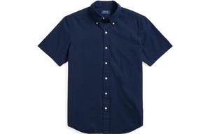 Polo Ralph Lauren Рубашка мужская Navy Blue Lapel Moderate Others