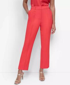 DKNY Брюки средней посадки с кантом цвета «Арбузный сахар»