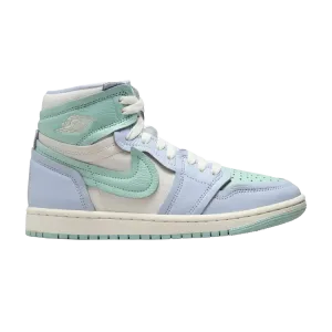 Кроссовки Wmns Air Jordan 1 High Method of Make, цвет Hydrogen Blue Light Dew