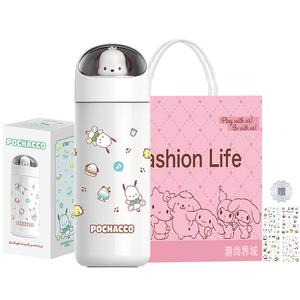 Sanrio Hello Kitty Pochacco White 400mL