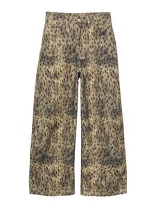 Мешковатые джинсы Pull&Bear, бежевый