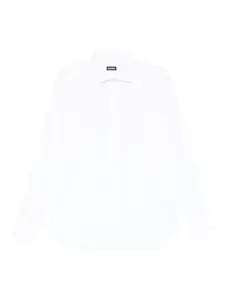 Рубашка с длинным рукавом Zegna, белый