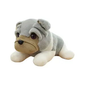 Плюшевая игрушка песочная собака, высота 25см/35см/45см/55см Bitter purchase, серый