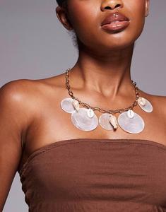 Ожерелье с подвеской в виде ракушки из золота South Beach