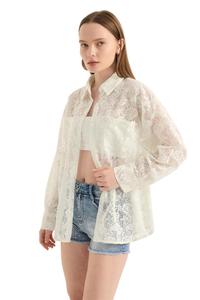 Блуза HOME STORE, белый