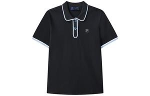 FILA Футболка-поло женская Legend Blue с воротником-поло умеренного прямого кроя