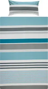 Постельное белье бирюзового цвета 1x 135x200 см + 1x 40x80 см REDBEST