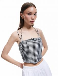 Топ Koton, Black/Mottled Black