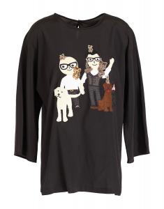 Топ Dolce&Gabbana, черный