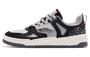 Кроссовки для скейтбординга Inheritance 2.0 мужские с низким верхом, черные/серые Qiaodan