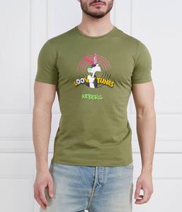 Футболка Iceberg Regular Fit, зеленый