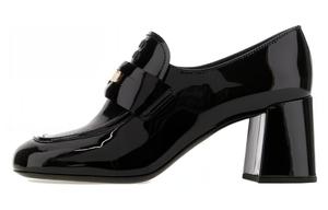 Пенни-лоферы Miu Miu кожаные, черный