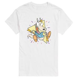 Футболка с рисунком Big & Tall Rockos Modern Life License