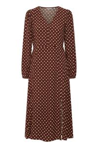 Платье b.young, коричневый