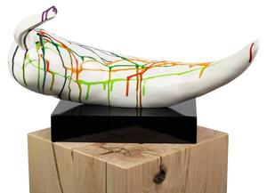 Современная скульптура KUNSTLOFT цвет multicolor/weiß