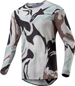Тактическая мотокроссовая майка Alpinestars racer, Weiss/Camo