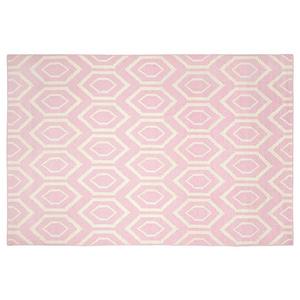 Плоский шестиугольный шерстяной ковер ручной работы Dhurries Safavieh, мультиколор, 77x366 см