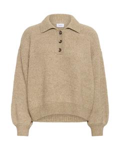 SAINT TROPEZ Свитер 'Ottoline' в бежевом цвете