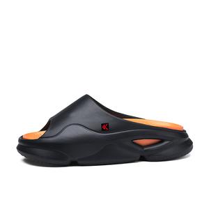 Тапочки-слайды мужские ZAMST, Black Orange