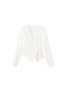 MANGO TEEN Блузка 'Fika' в цвете Off White