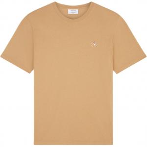 Футболка Maison Kitsuné Chillax с нашивкой Fox Maison Kitsune, chamomile color