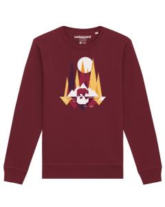 Толстовка Watapparel Von Bären und Bergen, бордовый