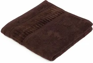 Полотенца Gözze "БИО Терри", (2 шт.), в наборе, натуральный хлопок, пастельные тона, с стриженной каймой 50х100 см (2 шт.), коричневый