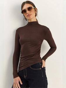 Bianco Lucci Блузка в цвете мокко