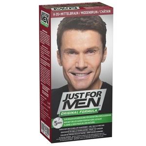 Just For Men H35 Care Оттеночный шампунь для средне-коричневого цвета