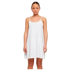 Платье Urban Classics Stretch Jersey Hanger sleeveless short, белый