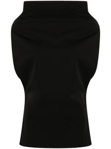 ALAINPAUL шерстяная рубашка строгого кроя, черный