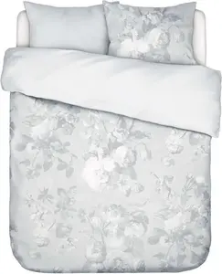 Комплект постельного белья Satin Floor, цвет "Illusion Blue", размер 135x200+80x80 Essenza