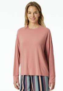 Пижамный топ Schiesser LANGARM , Rosé/Light Red