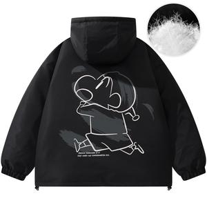 Crayon Shinchan Пуховик унисекс, Black[Down]