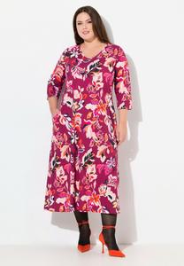 Повседневное платье FLORAL  Ulla Popken, фуксия