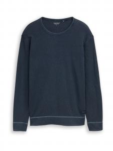 TOM TAILOR Лонгслив в морском синем цвете