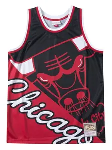 Топ Big Face Chicago Bulls Mitchell & Ness, черный