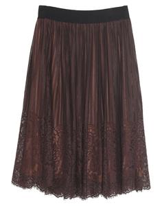 Юбка миди Alpha Studio, темно-коричневый