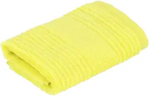 Мочалки Vossen "Завтра", (3 шт.), с полосатой структурой 30х30 см (3 шт.), цвет electric yellow