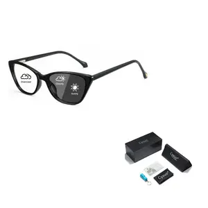 CYXUS Унисекс очки для зрения, Black Frame with Grey Lenses i01