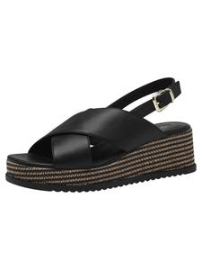 Сандалии на плоской подошве Tamaris, черный