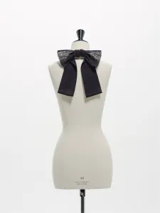 Прозрачная ленточная заколка для волос Fetico, цвет Black